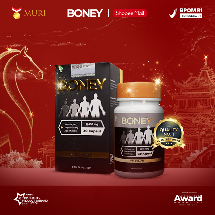 Boney Produk Alami Herbal - Kapsul Herbal Original BPOM Approved