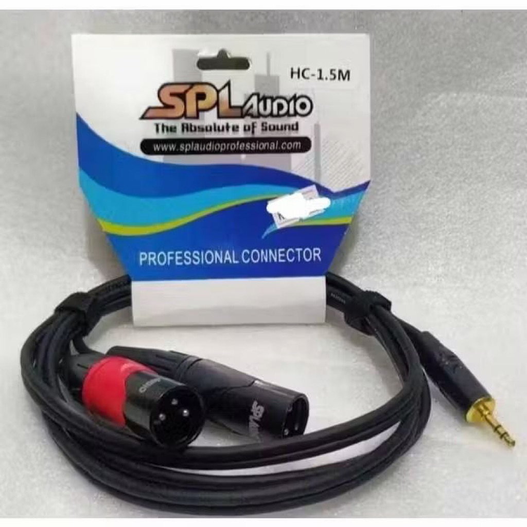 SPL Audio HC-1.5M Kabel Audio Connector HP/Laptop ke Mixer