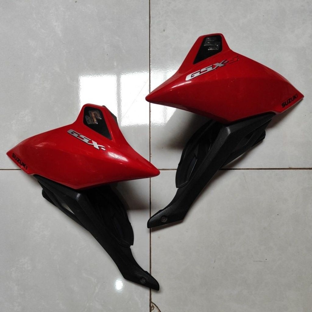 COVER SAYAP TANGKI BAGIAN SET KANAN KIRI SUZUKI GSX S/ BANDIT 150 FI ORIGINAL