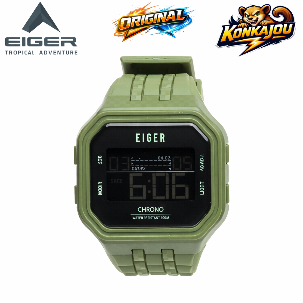 PROMO JAM EIGER LINVILLE WATCH ORI100% JAM TANGAN LEBARAN PRIA KEREN 2026 MURAH BISA COD