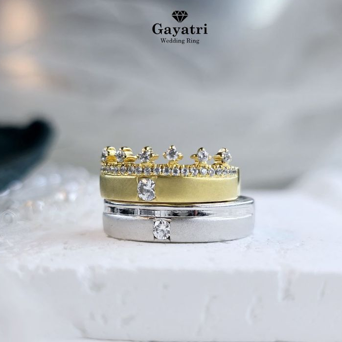 Exclusive Wedding Ring - Pria & Wanita Couple Silver 925 | Custom By Gayatri