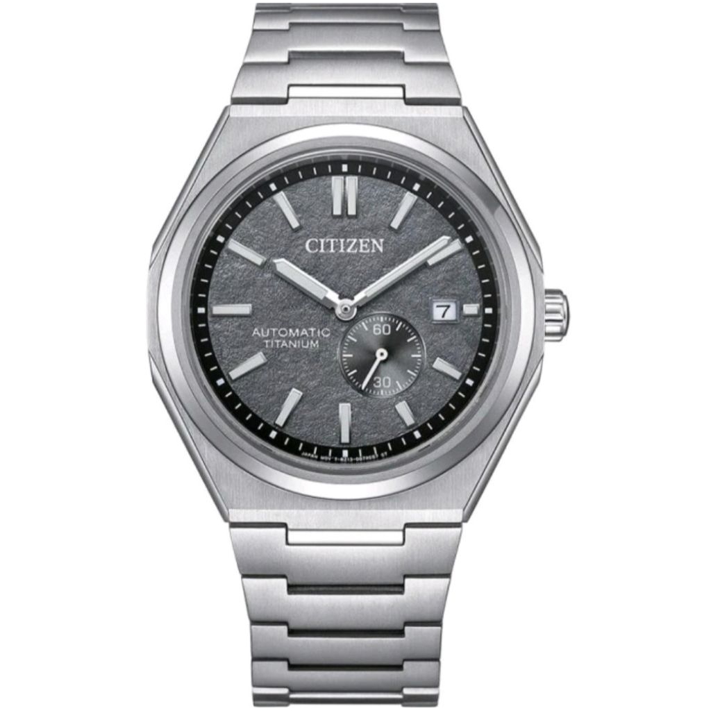 Jam Tangan Pria Citizen NJ0180-80H Zenshin Automatic Sapphire Grey Dial Super Titanium