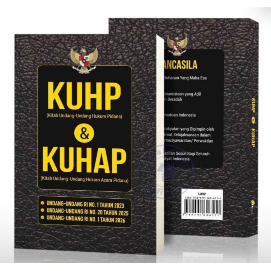 BUKU KUHP DAN KUHAP TERBARU
