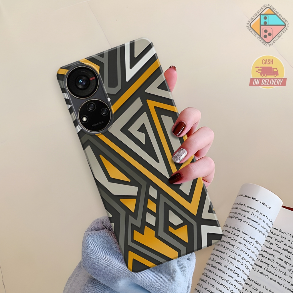 ZTE Blade V40s  Macaron Square Black Softcase ZTE Blade V40s