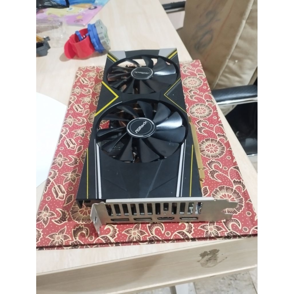 vga rx 5700xt asrock vga gpu gaming not rx 6600xt