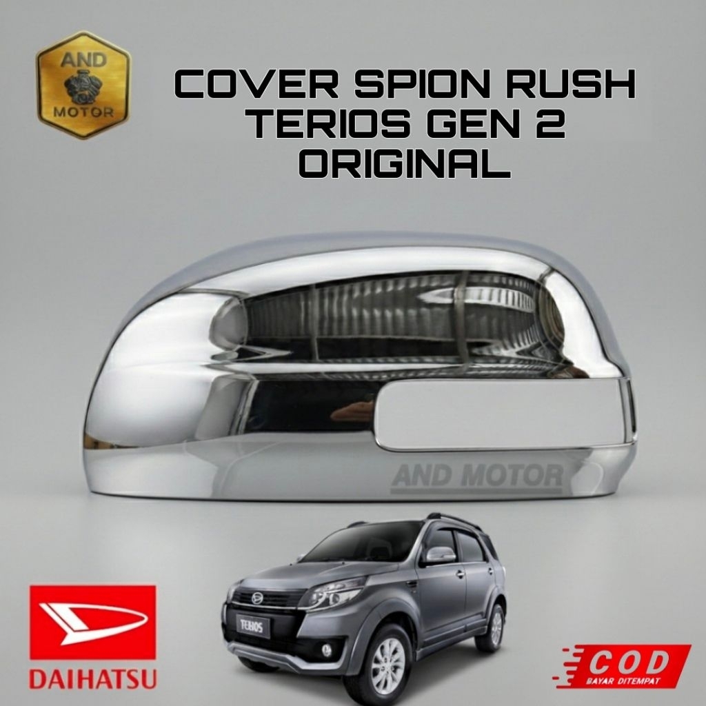 Cover spion Rush TRD Sportivo Ultimo / New Terios 2015 2016 2017 original cover spion terios 2015 20