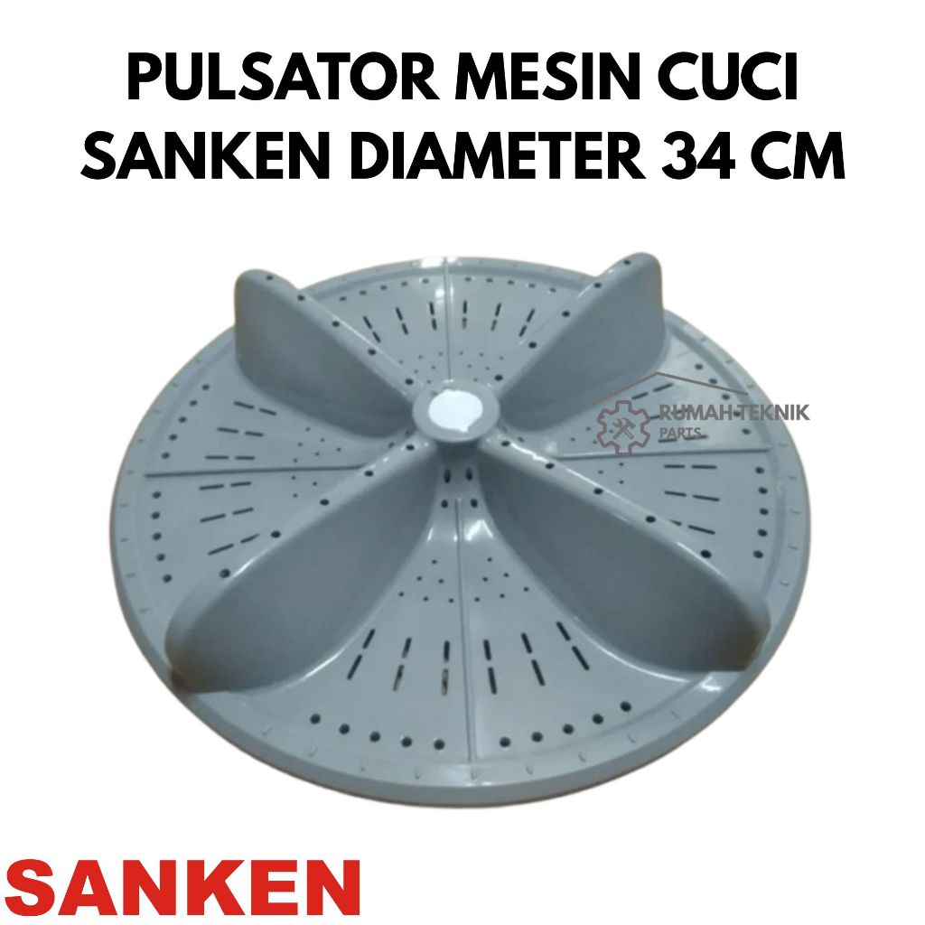 Pulsator Mesin Cuci Sanken Original 34 Cm As Kotak