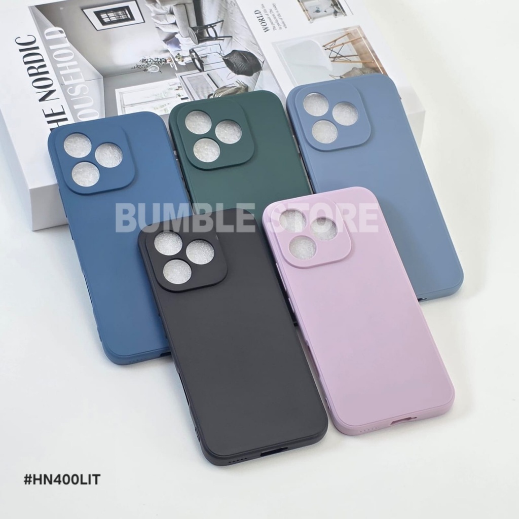 BUMBLE - Softcase Macaron Square Warna Case Honor 400 Lite 5G Honor 400 5G Honor 400 Pro