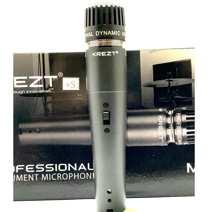 MIC INSTRUMENT KREZT MS 57 ORIGINAL - Mic kabel instrument, mic kendang / Mic kendang Tak KREZT MS 5