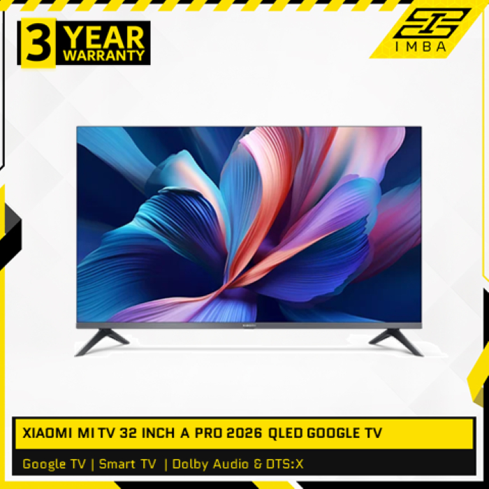 XIAOMI MI TV 32 INCH A PRO 2026 QLED GOOGLE TV - L32MBAPID