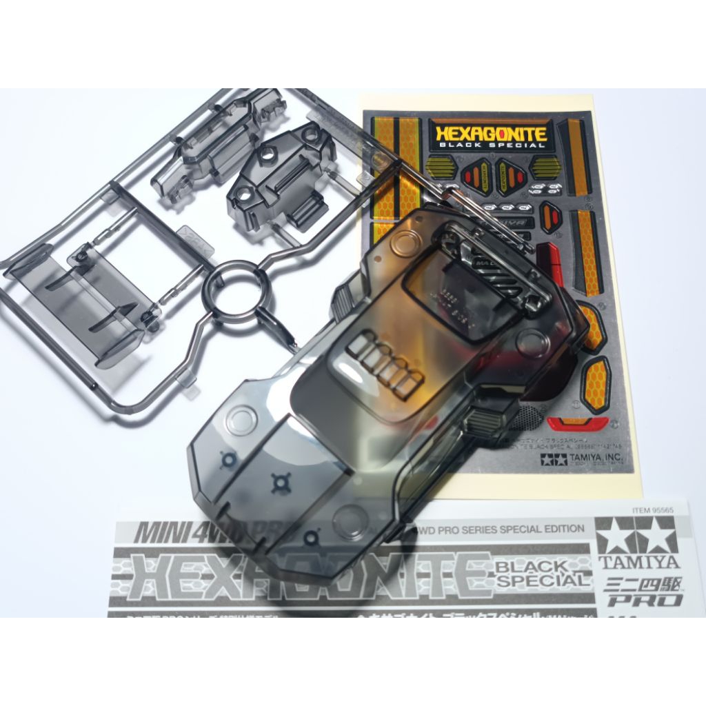 Body decal box Hexagonite black special MA chassis tamiya