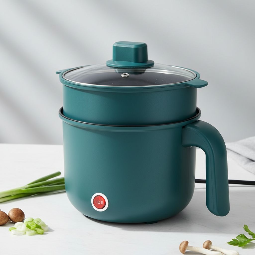 Panci Portable Listrik Lapisan Teflon