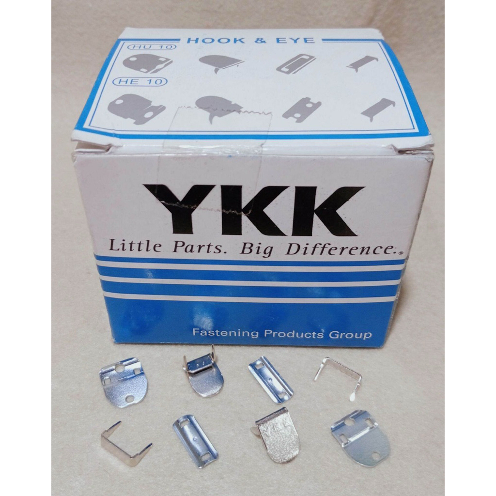 Kancing Hak YKK / Kancing Hak Getok YKK / Kancing Hak HU YKK - Box
