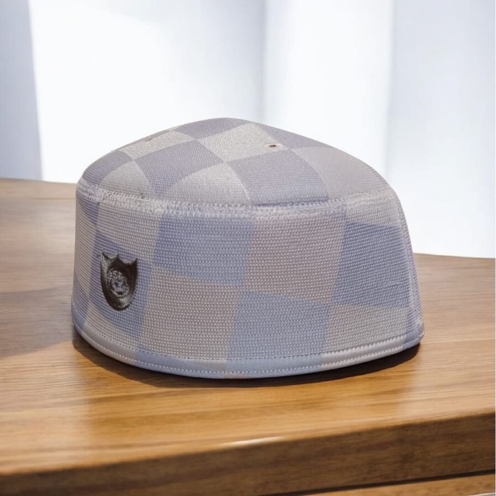 Peci Malaysia Catur | Peci Malaysia Terompah | Peci Putih Logo