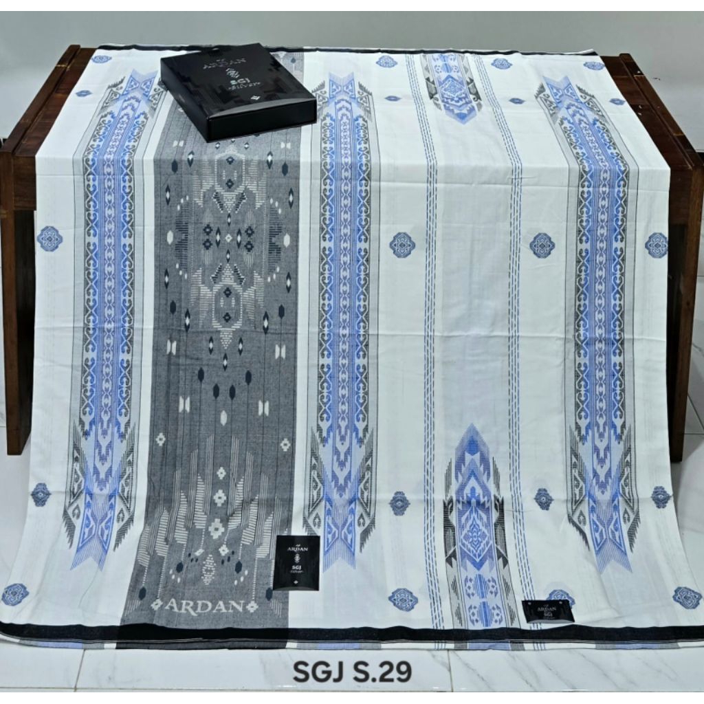 SARUNG ARDAN SGJ SILVER kemasan Box