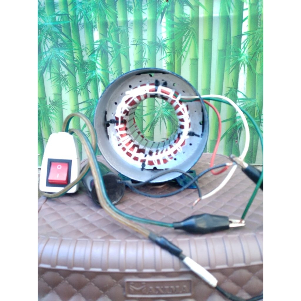gulungan spul mesin air shimizu ps121.125.126.128.130.135 plus termal protektor