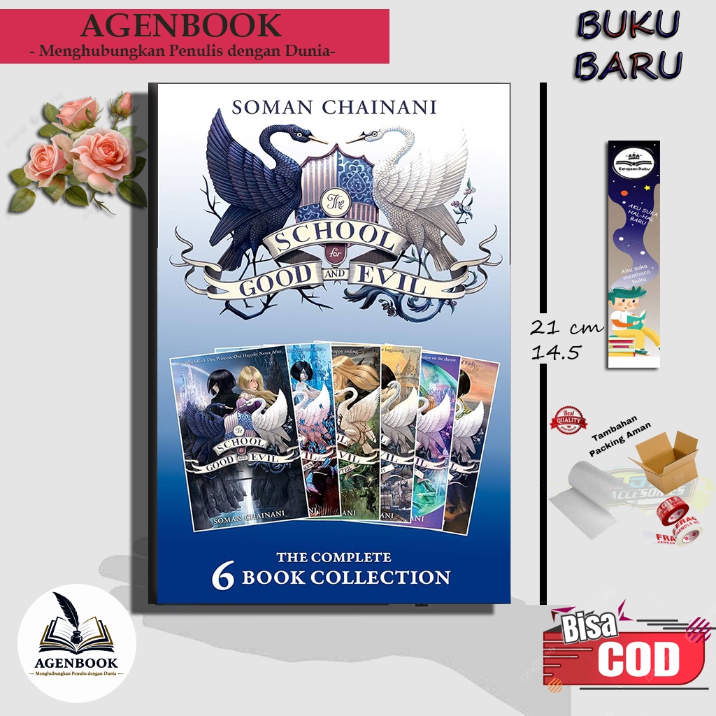 School for Good and Evil (6 book series) By Soman Chainani (English)