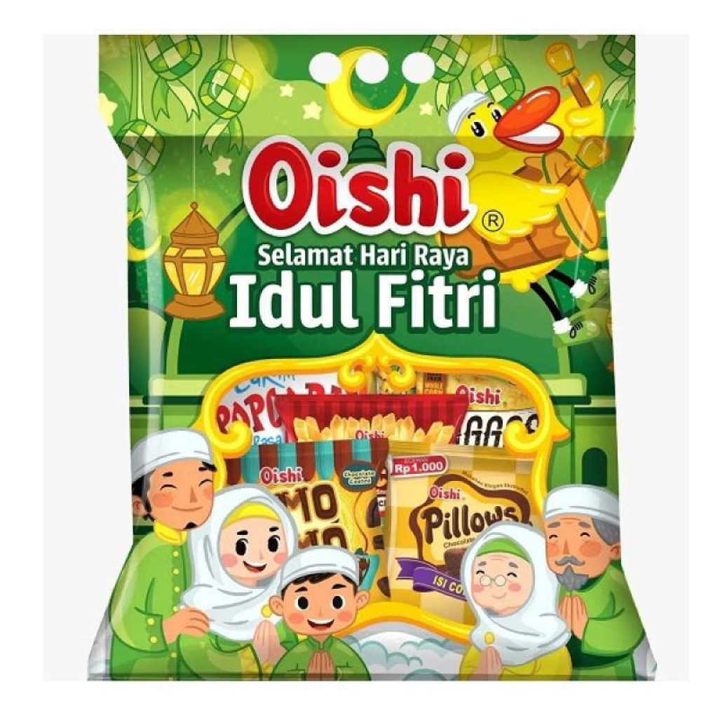 OISHI Lebaran , Snack Lebaran , Jajan Ringan , Jajan Paketan