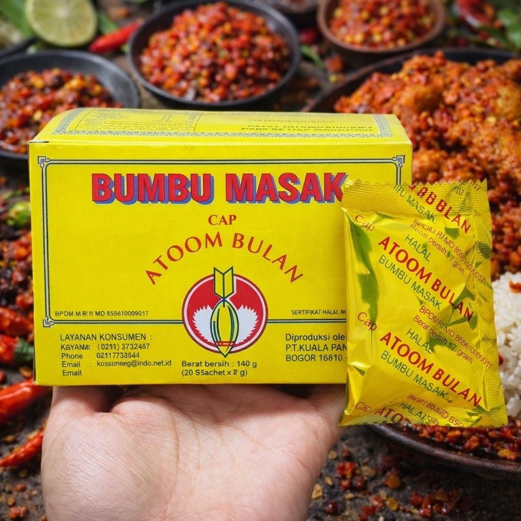 ATOM BULAN/BUMBU TABUR ATOM/BUMBU TABUR /BUMBU CIMOL/BUMBU TABUR ASIN GURIH