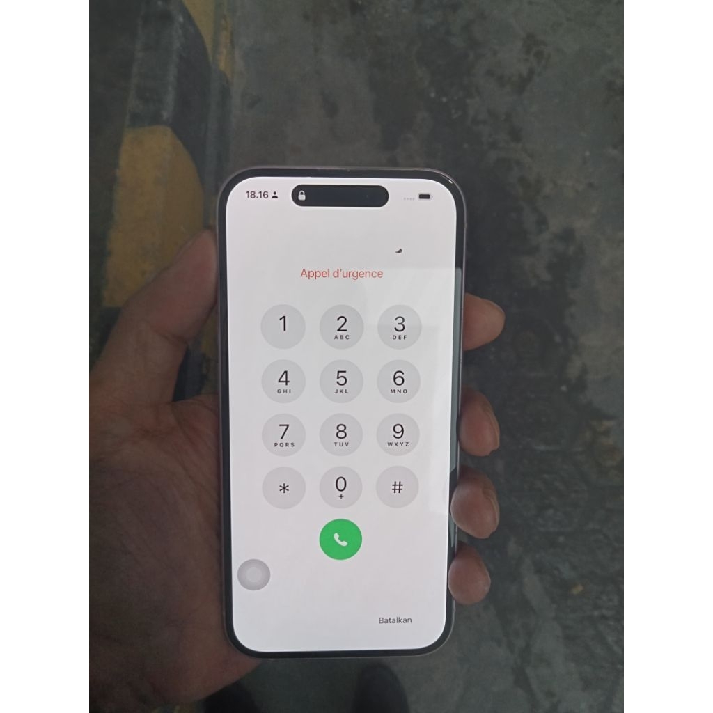 iPhone 15 lock icloud clean bahan / kanibal