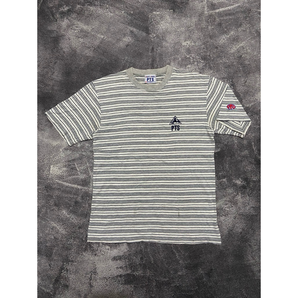 Vintage 90S Skateboard PTS Stripe Tee