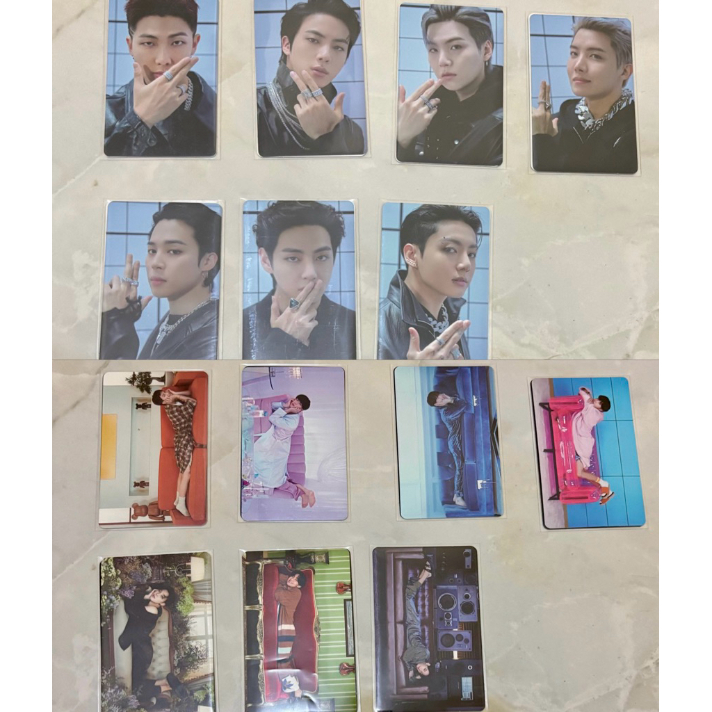 PHOTOCARD BTS OFFICIAL PC Proof BE