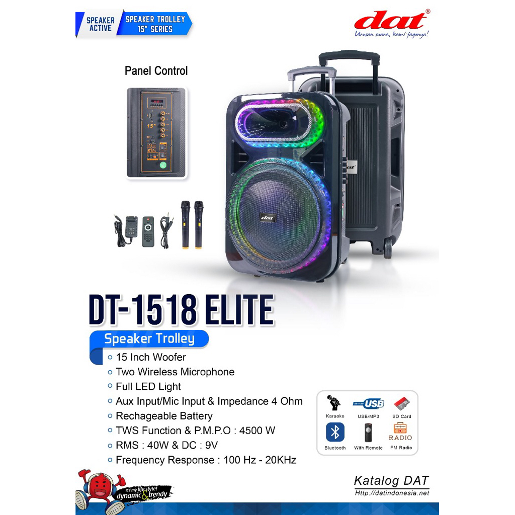 Speaker DAT Trolley DT 1518 Elite
