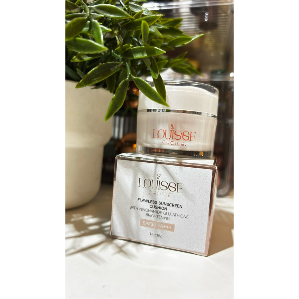 louisse flawless sunscreen cushion