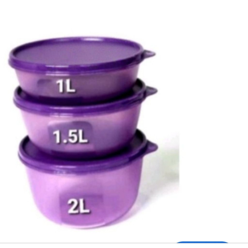 Modular Bowl Tupperware 1 L & 1,5 L  (2)