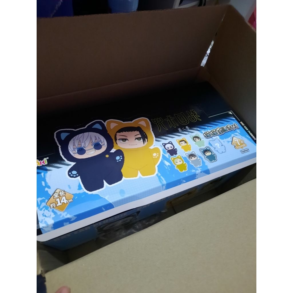 (Selected) Jujutsu Kaisen Cat Ear Plushie Eaki Gojo Satoru Nanami Toji Haibara Geto