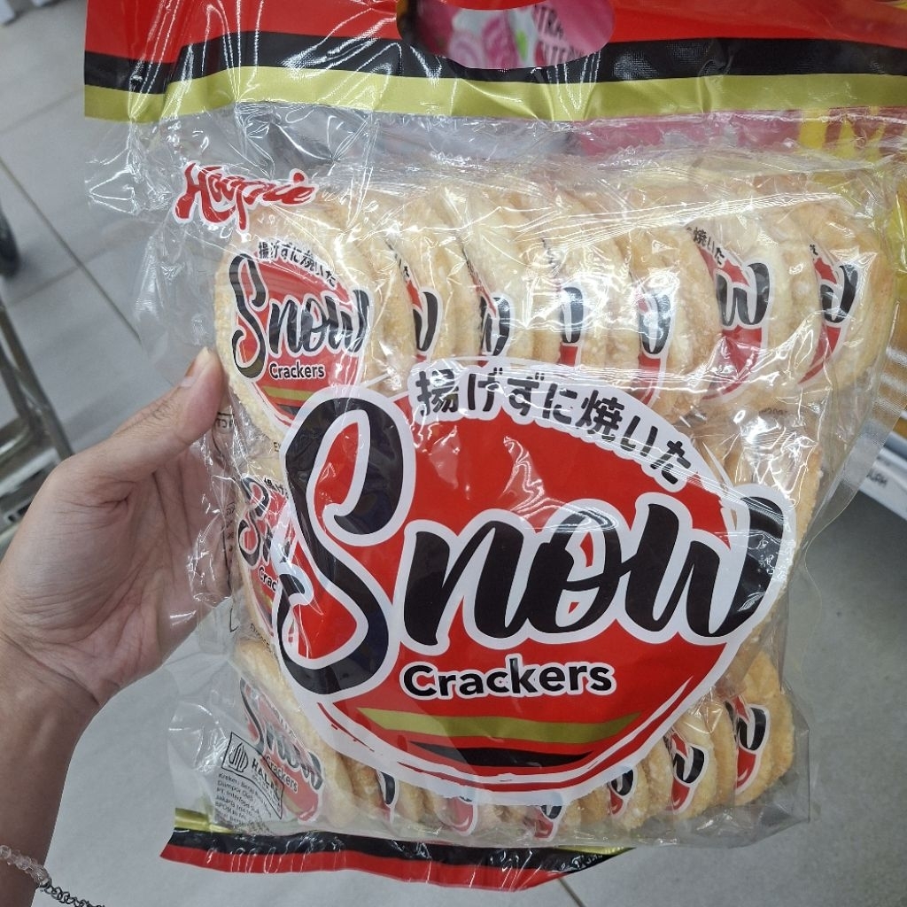 Hoopie Snow Crackers / Crackers Panggang / Crackers Import Halal