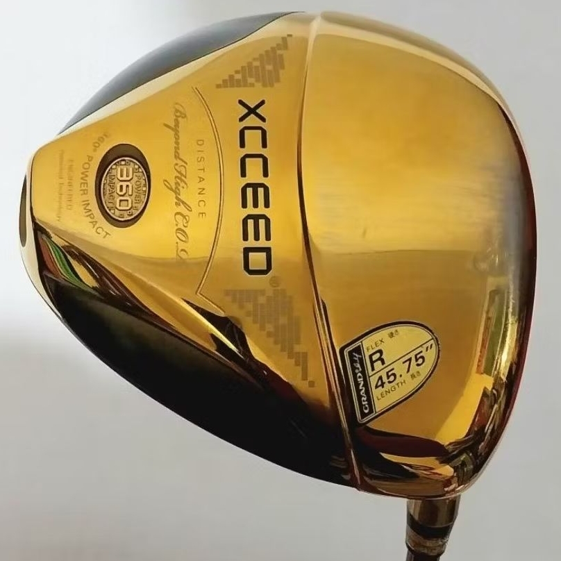 Stick golf driver Grand Tag XCCEED X 350 GOLD #3 Speed Light R 40 dijamin original masih standart ba