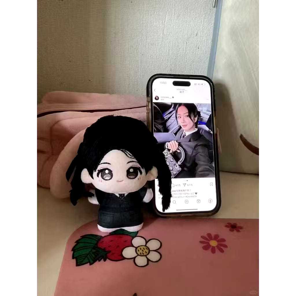 [PO] KIM JISOO BLACKPINK 10CM COTTON DOLL PLUSH KEYCHAIN