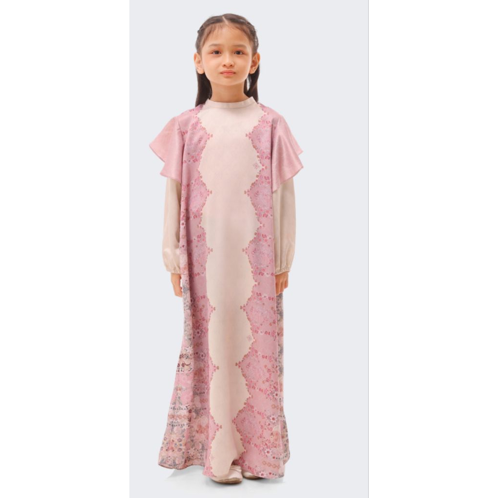 Zyran Girl Dress Riamiranda Lentera Baju Lebaran Anak Perempuan RM Raya 2026 Ria Miranda