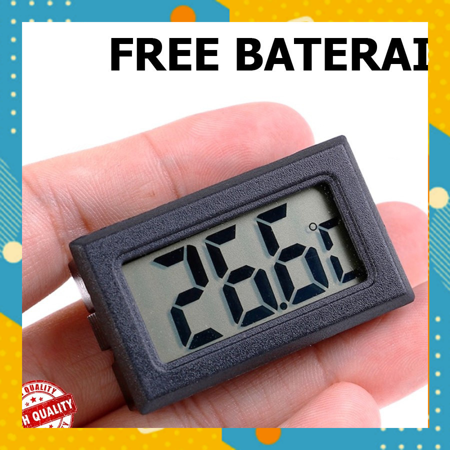 Termometer Digital Ruangan Kecil Mini Kandang Inkubator Alat Ukur Suhu AR8831C4