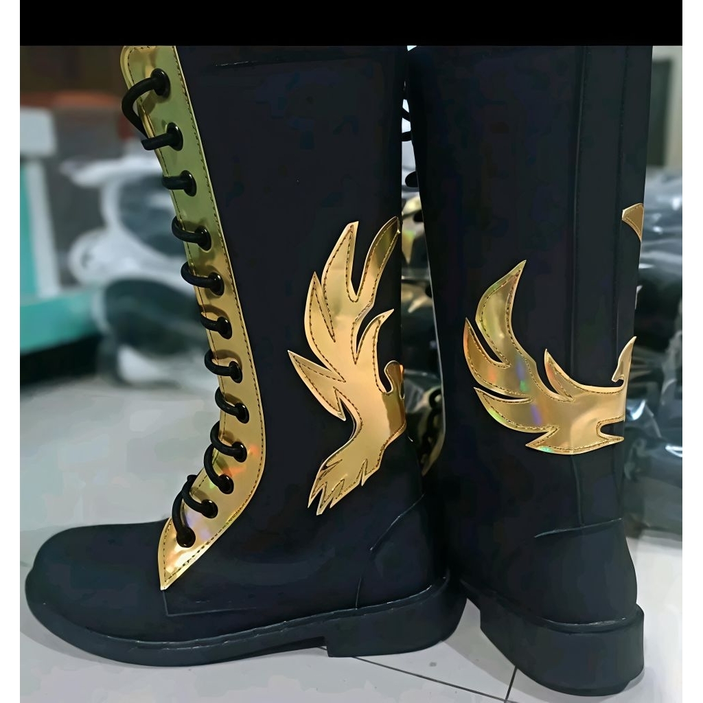 sepatu-mayoret,paskibra,lkbb