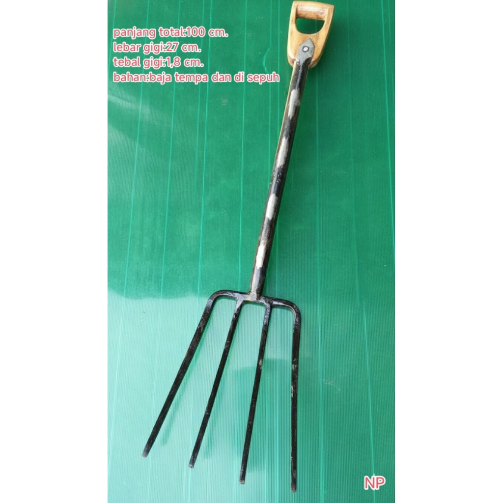 garpu OMO  injak tanah garpu  kebun alat gali tanah