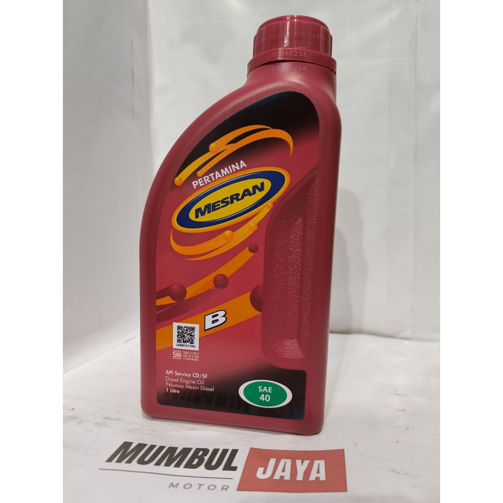 Oli Pertamina Mesran B SAE 40 – Oli Mesin Diesel 1 Liter API CD/SF
