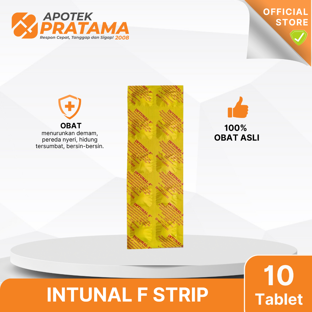 INTUNAL F STRIP (10 TABLET/4 TABLET)
