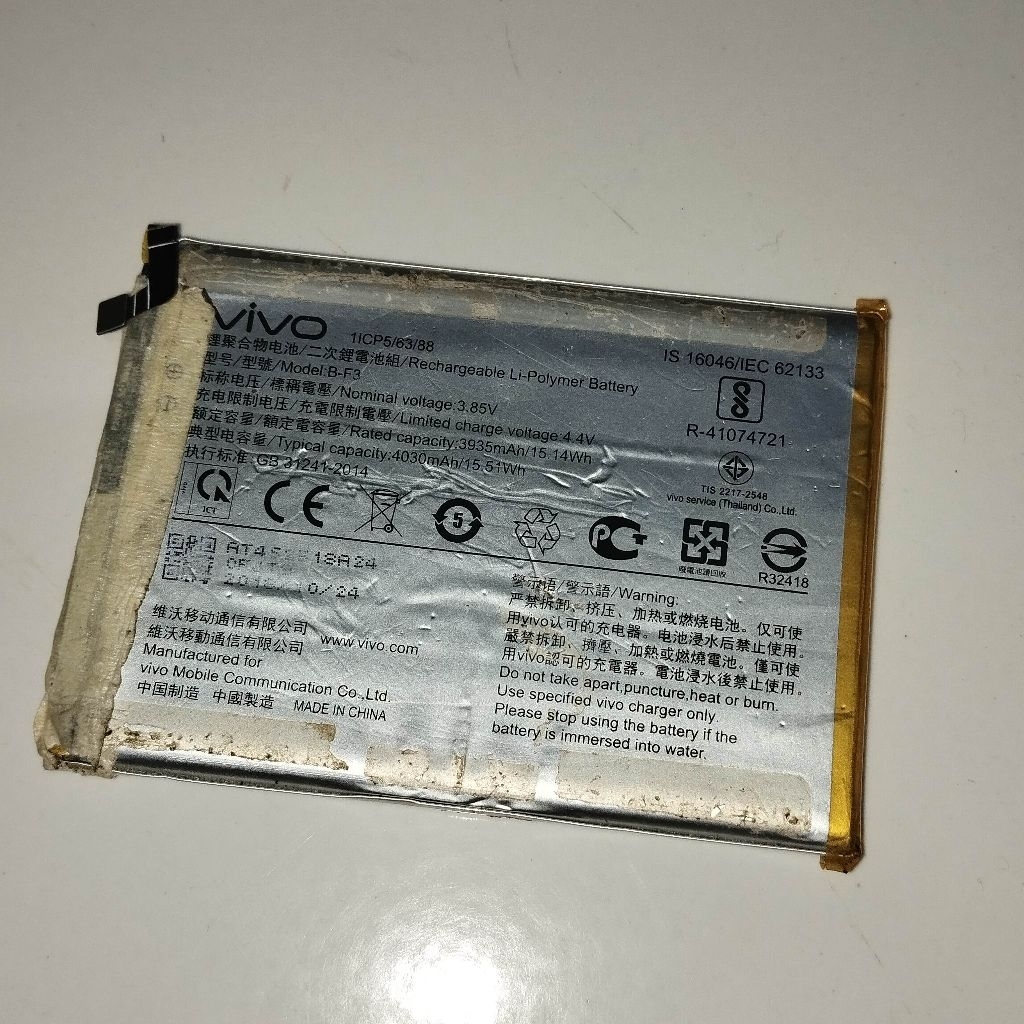 Baterai Refill Redmi Note 8