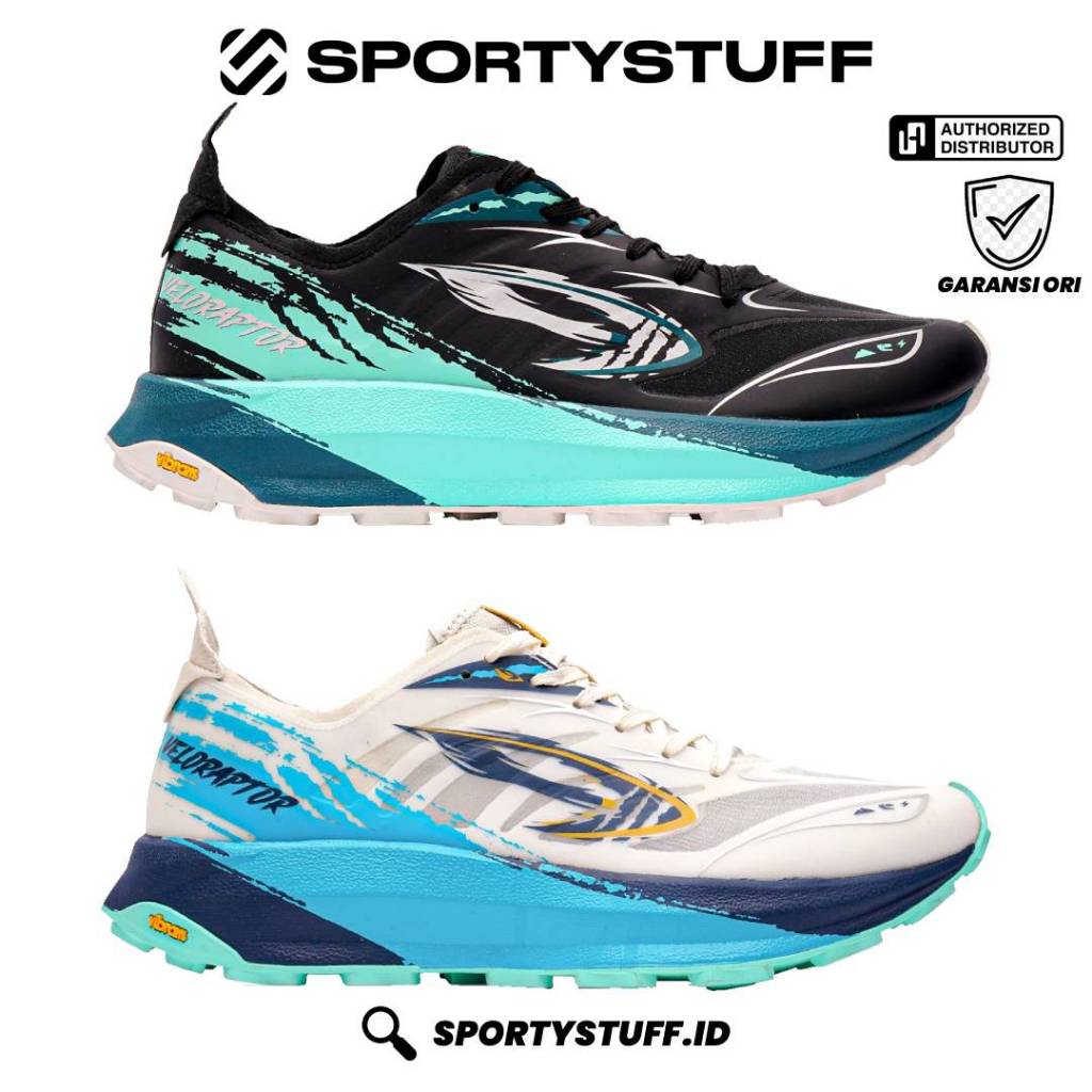 910 Nineten Yuza Veloraptor Sepatu Trail Run - Original 910 Yuza Veloraptor Sepatu Gunung