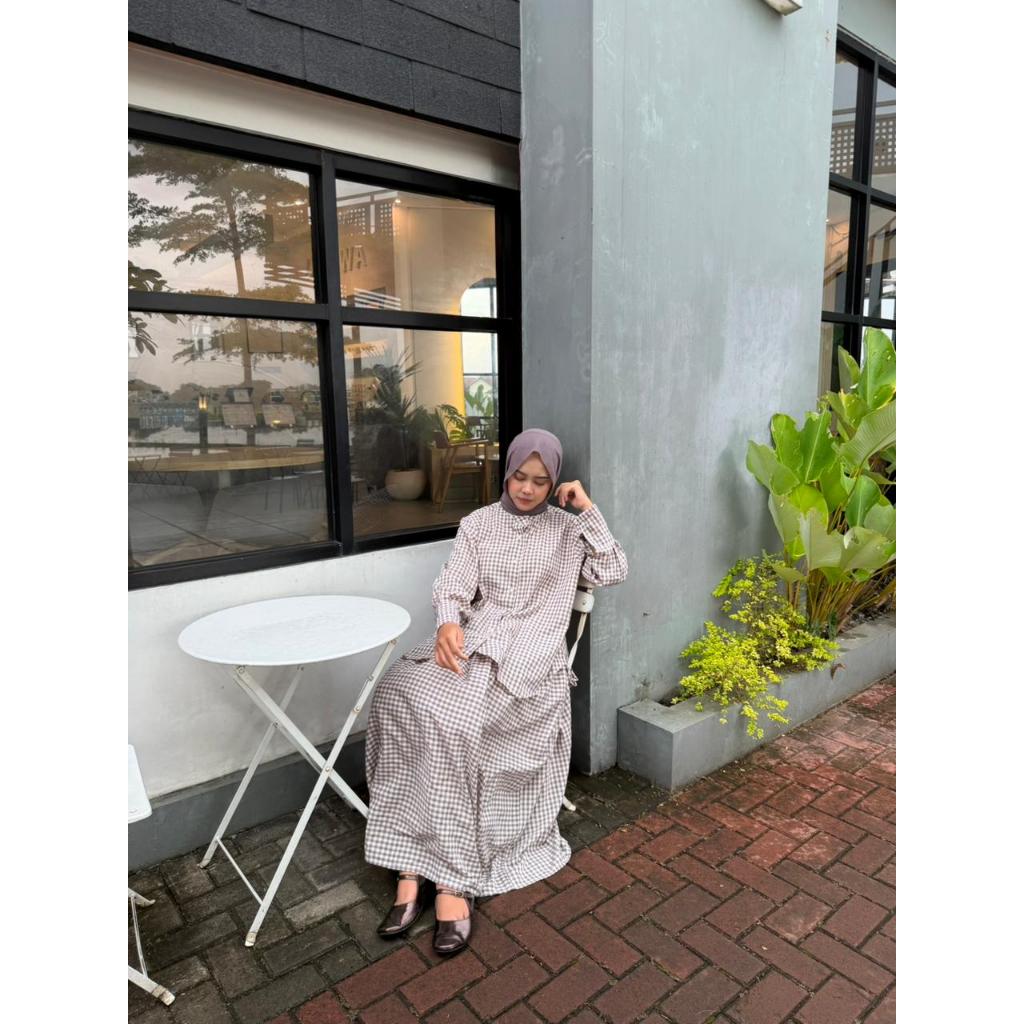 DRESSERIA SETELAN ROK DAN KEMEJA OVERSIZE WANITA SETELAN ROK WANITA KEKINIAN 2026 SETELAN ROK WANITA