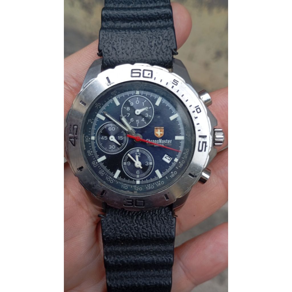 jam tangan mchronomaster second bekas original