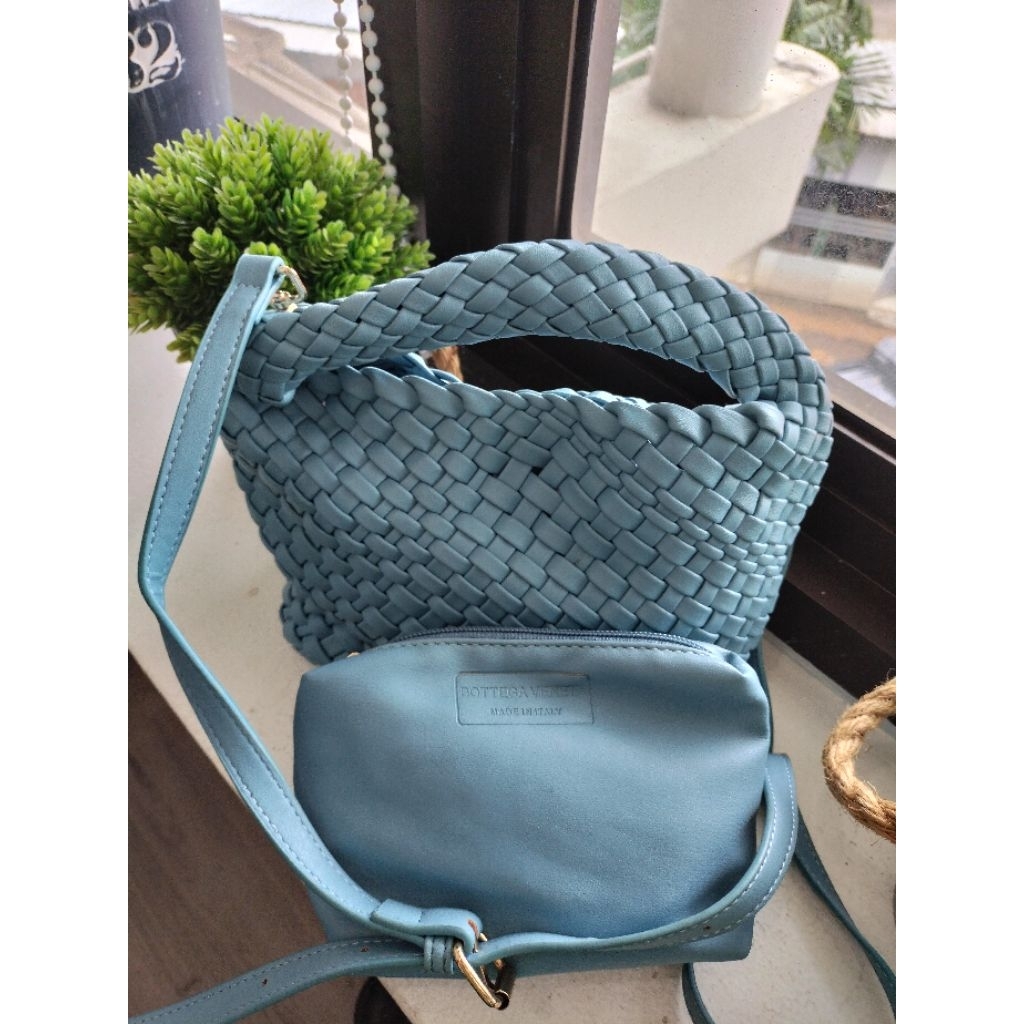 PRELOVED TAS ANYAMAN BOTTEGA VNT