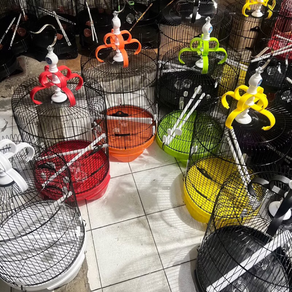 IMPORT Sangkar LB Jumbo DM 42 cm Kandang Love Bird Jumbo Lovebird Jumbo DM 40cm Tinggi 90cm