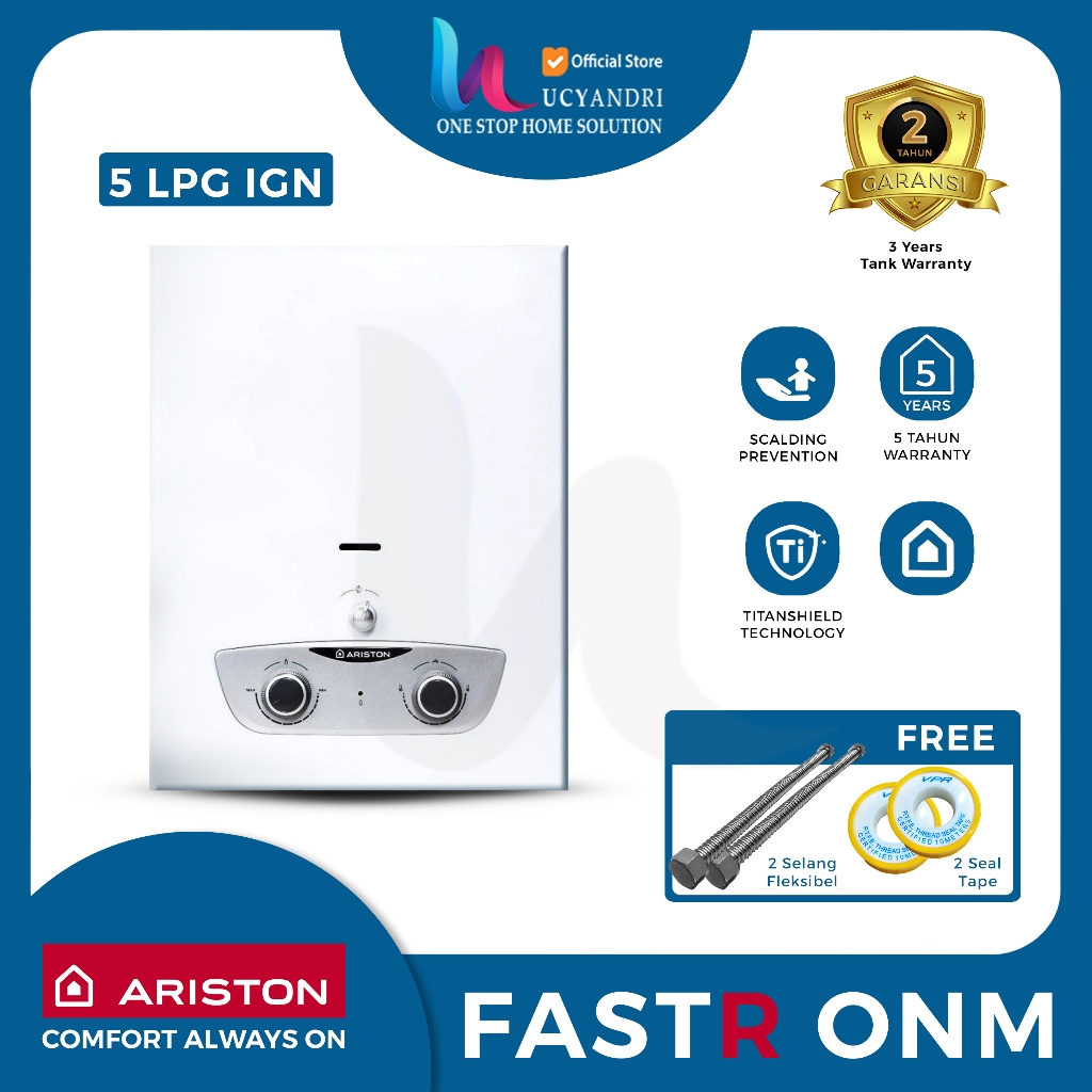Water Heater Ariston | Water Heater Gas Ariston FAST R (GAS)