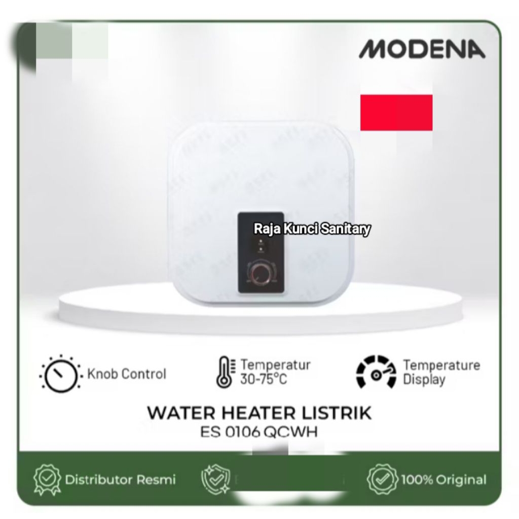 Water Heater Modena ES 0106 QCWH/Pemanas Air/Kamar Mandi/Water Heater Listrik