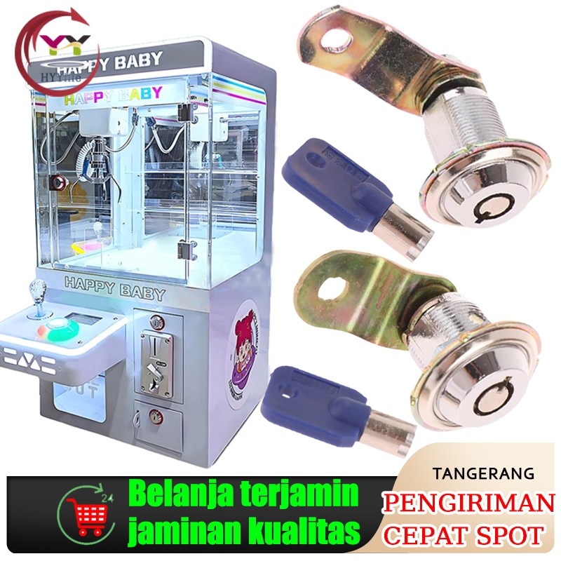6086 Kunci Pintu Mesin Capit Aksesoris Mesin Permainan Kunci Konsol