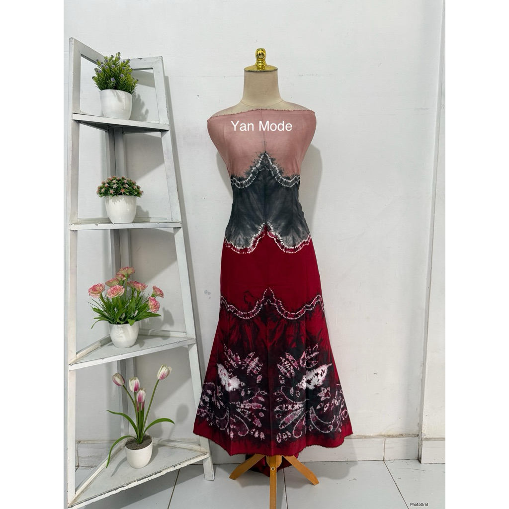 Kain Batik Sasirangan Bahan Katun Satin