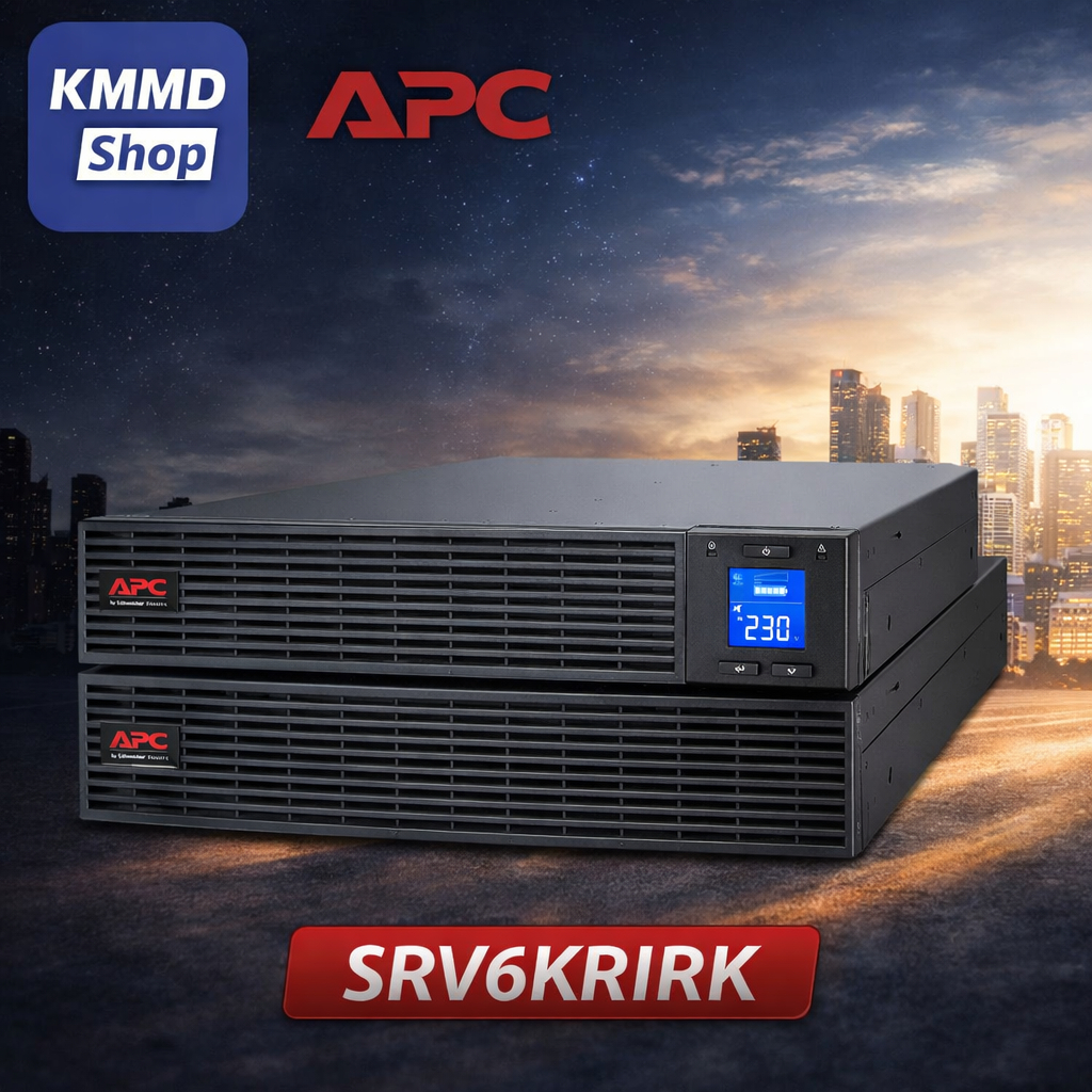 SRV6KRIRK APC Easy UPS On-Line, 6kVA/6kW, Rackmount 4U, 230V, Hard wire 3-wire(1P+N+E) outlet, Intel